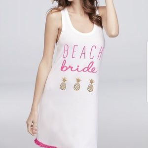 bride beach cover up